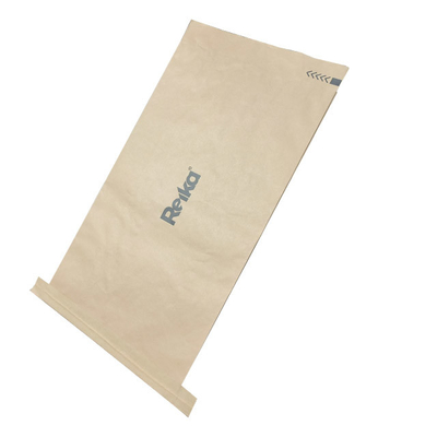 Sac d'emballage de papier de noix de coco de Brown de catégorie comestible pour le matériel 25kg 20kg de nourriture