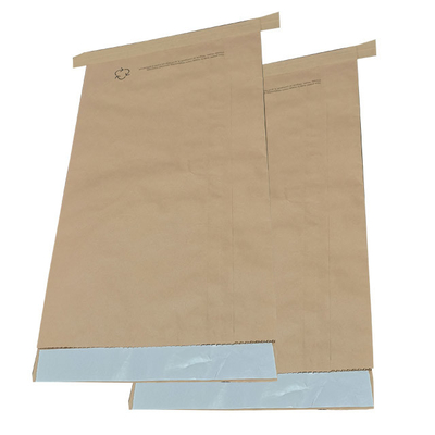 la bouche ouverte cousue de papier de 25kg emballage met en sac 60g étanche à l'humidité - 120g/M2