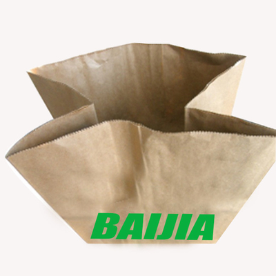 Sacs en papier imperméables de pelouse de logo fait sur commande pour des feuilles avec acceptent la doublure faite sur commande