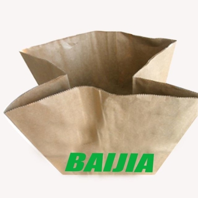 Coutume recyclable de Brown sacs en papier de pelouse de 30 gallons pour des feuilles