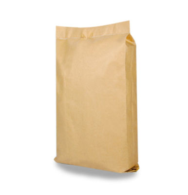 Sacs en papier à fond à pinces multicouleurs