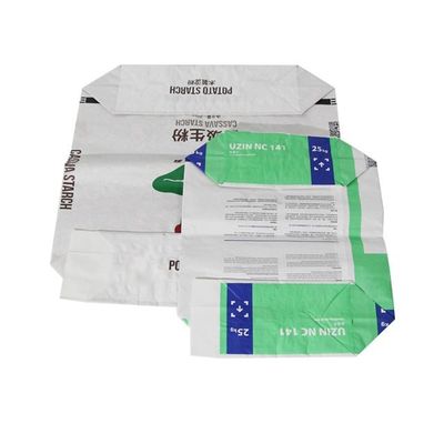 Ventilateur collé économique Sacs en papier à plusieurs parois imperméables