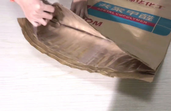 Sacs en papier bruns étanches à la chaleur Emballage fiable et écologique