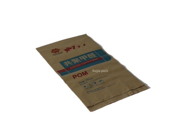 Sacs en papier kraft multi-murs personnalisés Certification FDA Industrie chimique Emballage