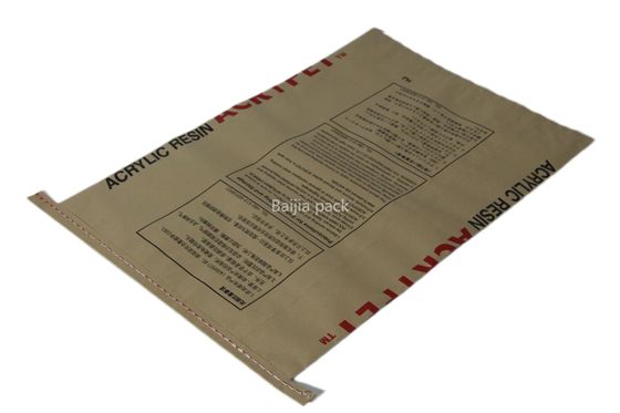 Sacs en papier kraft multi-murs personnalisés Certification FDA Industrie chimique Emballage