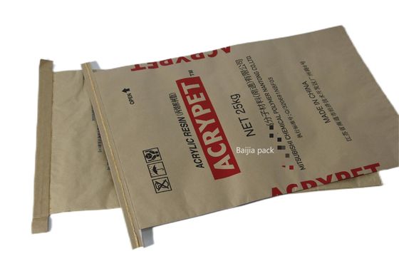 Sacs en papier kraft à plusieurs parois de 60cmx40cmx10cm sur mesure