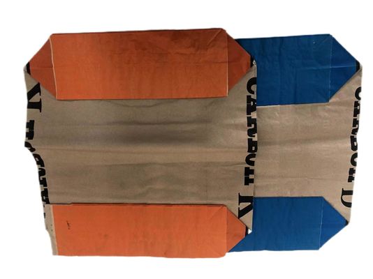 Sacs en papier multicouches à soupape collée durables pour l'emballage