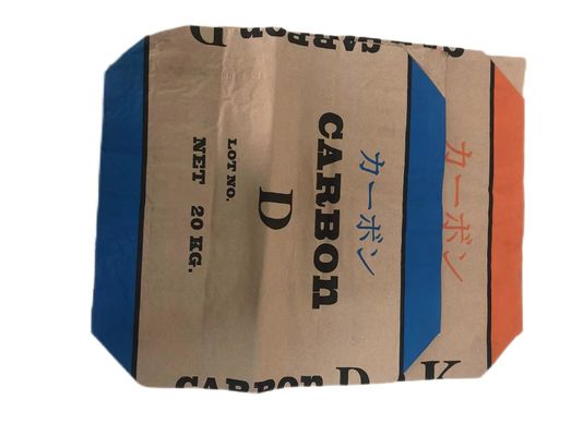 Sacs en papier multicouches à soupape collée durables pour l'emballage