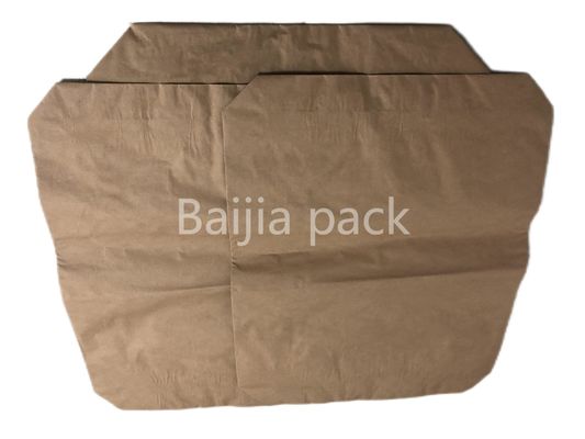 Conception personnalisée Sacs en papier industriel Fermeture de joint thermique Solution d'emballage fiable