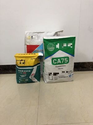 Sacs de papier peint à la main personnalisables blancs ou bruns emballage industriel kraft