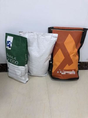 Méthode d'impression flex 50 kg Sacs de papier à fond pincé personnalisé disponible