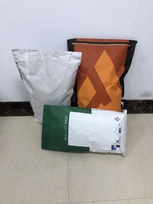 Sacs en papier à fond étanche à la chaleur dans l'industrie chimique/emballages chimiques jusqu'à 7 couleurs