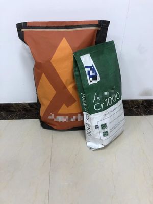 Sacs de papier à fond blanc avec jusqu'à 7 possibilités d'impression couleur