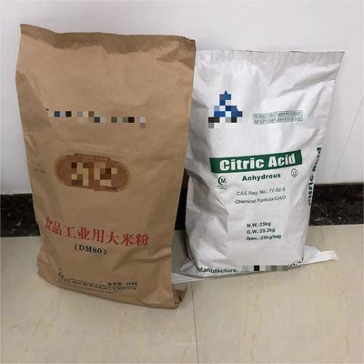 Aliments pour animaux/emballage additif Sacs en papier à coudre avec impression personnalisée