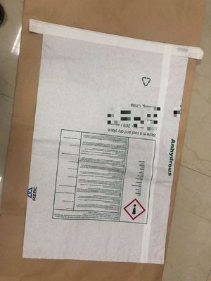Sacs en papier multicouverts cousus sur mesure pour l'alimentation animale et les additifs
