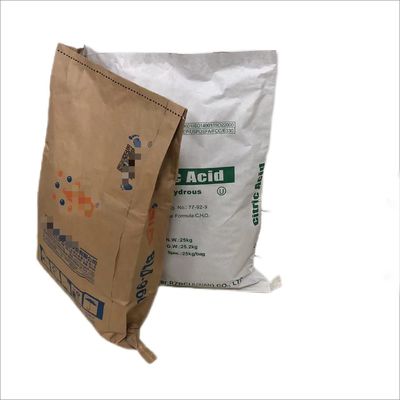 25 kg de sacs en papier kraft multicouches à l'épreuve de l'humidité