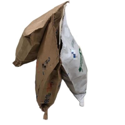 Emballage 20 kg Sacs en papier à coudre avec logo personnalisé pour une solution d'emballage