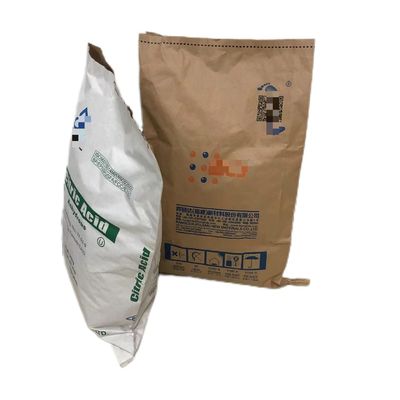 Matériaux de construction Emballage Sac en papier cousu à bouche ouverte à plusieurs parois avec commande sur mesure