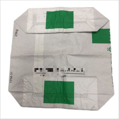 Sacs en papier industriel perforé à plusieurs parois pour la résine de pâte de polyéthylène