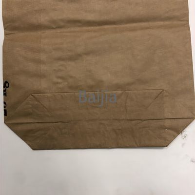 Sacs en papier à plusieurs parois à soupape collée avec une capacité de 10 kg à 50 kg fabriqués à partir de papier kraft multicouche de qualité alimentaire pour une résistance accrue à la déchirure