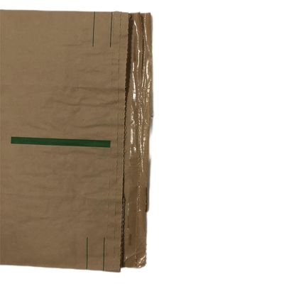 Sacs en papier à fond pincé pour additifs alimentaires thermiquement scellés et avec une bouche trapézoïdale