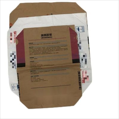 Emballage sur mesure Sac en papier industriel 25 kg Emballage Produits chimiques de construction Poudre alimentaire