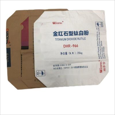 Emballage sur mesure Sac en papier industriel 25 kg Emballage Produits chimiques de construction Poudre alimentaire