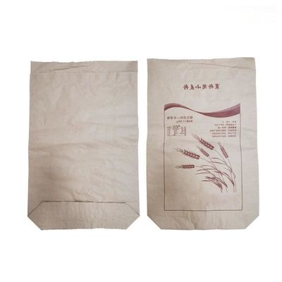 Sacs en papier multicouche thermiquement scellés et personnalisables pour l'emballage alimentaire