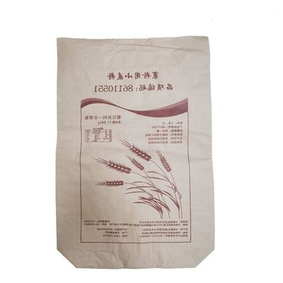 Produits alimentaires Sacs en papier étanches à la chaleur Emballage Lait en poudre Farine Additifs alimentaires