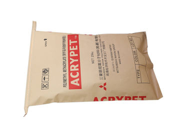 Sacs à papier d'emballage ouverts cousus d'alimentation des animaux de sacs en papier de Multiwall de bouche de catégorie comestible