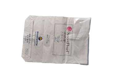 Sac fait sur commande d'emballage de papier du fond plat 15 kilogrammes emballage pour le riz de farine