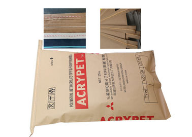 Imperméabilisez le remplissage à grande vitesse biodégradable cousu de bouche de sacs en papier ouverts de Multiwall