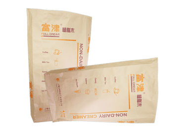 Catégorie comestible de empaquetage de sac de papier d'emballage de soudure à chaud Brown blanc pour Synanthrin