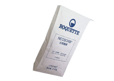 Le papier peint multi facilement ouvrable renvoie les sacs en papier standard recyclables de lait en poudre de GMP