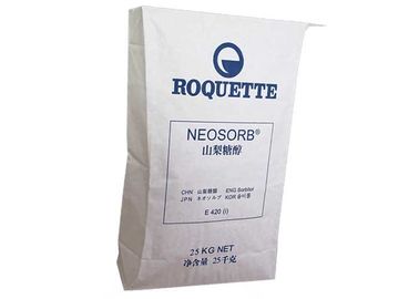 Le papier de Multiwall thermoscellé par sac blanc durable de papier de Brown emballage renvoie facile à s'ouvrir