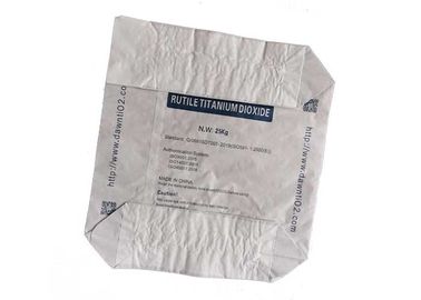 3 plis 25kg 50kg ont collé les sacs en papier durables du fond de bloc de sacs en papier de Multiwall de valve