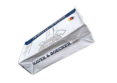 L'impression adaptée aux besoins du client a collé écologique biodégradable de sacs en papier de Multiwall de valve