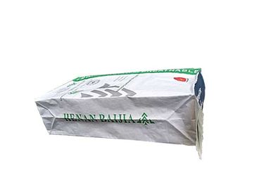 Le papier peint multi imperméable renvoie les sacs en papier industriels d'emballage de ciment de poudre de mastic