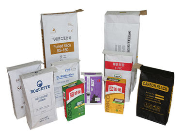 La valve personnalisable met en communication porteur fort thermoscellé des sacs en papier 20kg 25kg 50kg