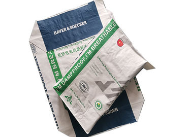 Sac blanc de papier de Brown emballage de catégorie comestible soluble dans l'eau avec le revêtement en plastique stratifié