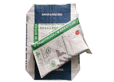Les sacs en papier industriels de 3 couches ont adapté porteur aux besoins du client fort de la taille 20kg 25kg 50kg