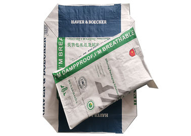 Les sacs en papier agricoles de Multiwall Papier d'emballage ouvrent la bouche pour la culture de empaquetage de ciment