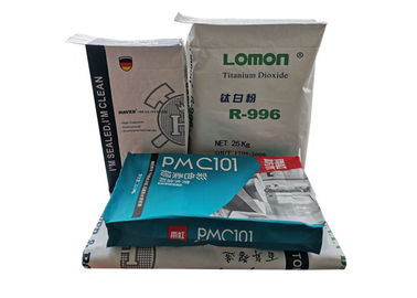 Sacs en papier inférieurs carrés écologiques de Multiwall recyclables avec la valve personnalisable