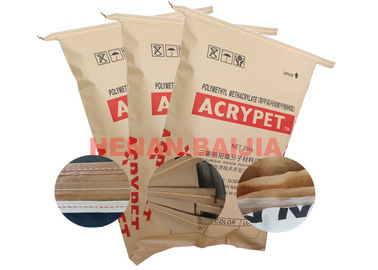 Copie ouverte cousue perforée industrielle 60g - 120g/m2 de Flexo de sacs en papier de Multiwall de bouche