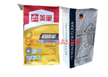 Sacs en papier collés professionnels Flexo de Multiwall de valve imprimant le cachetage ultrasonique