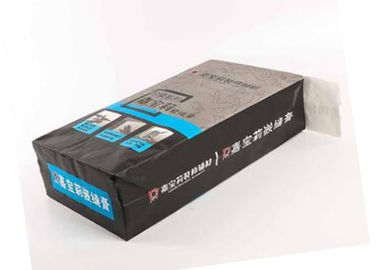 Longue durée recyclable inférieure carrée de Multiwall de sacs en papier personnalisables de valve