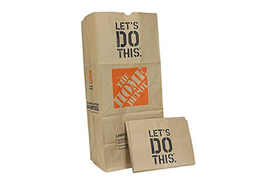 Leaf Trash Kraft 80g/M2 Yard Waste Lawn Sacs en papier