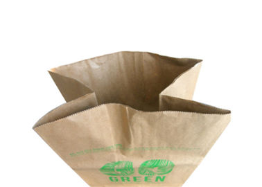 L'hygiène privée nettoyant de grands Brown sacs en papier de Papier d'emballage a dégradé non pollué