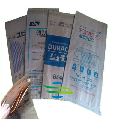 sacs en papier de papier d'emballage du multiwall 20kg