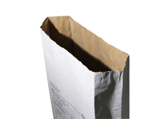Le fond de place a collé les sacs en papier ouverts de bouche pour l'utilisation de nourriture